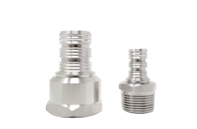CNC-turned hydraulic actuator component for fluid power systems