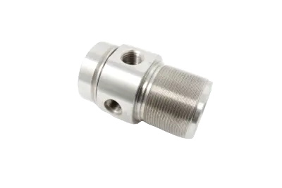 Hydraulic hose port fittings precision machined for leak-free assemblies