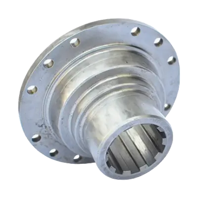 Precision machined coupling components for industrial machinery connections