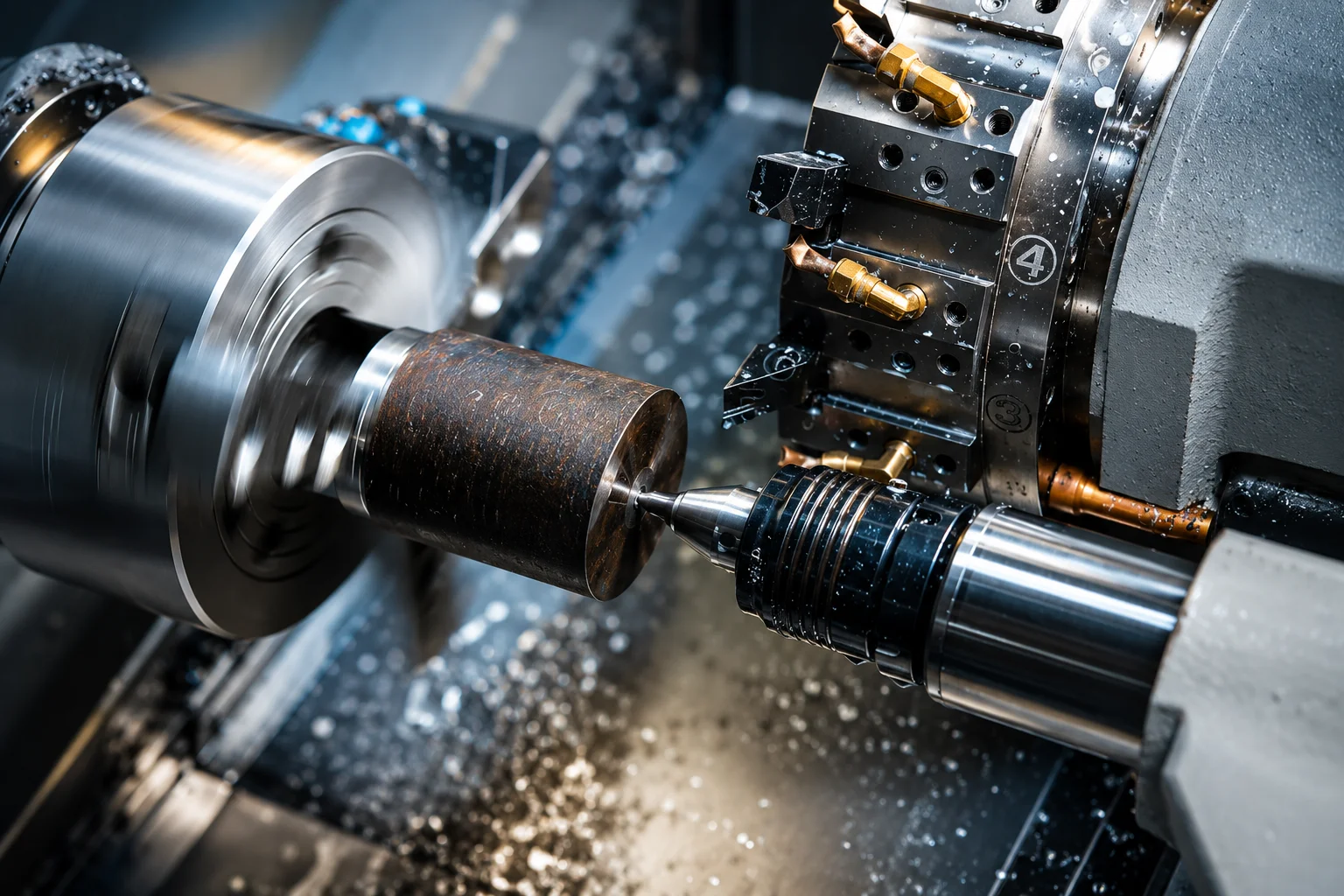 Precision CNC machining at Maverick Engineering India